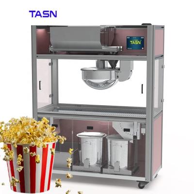 China Snack Factory C48-WR 48OZ Fully Automatic Movie Theater Commercial Electric Popcorn Popper Stirring Machine for sale