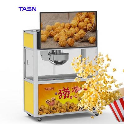 China Snack Factory C52-GS 52OZ Movie Theater Commercial Tapped Full Automatic Electric Stirring Popcorn Popper for sale