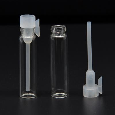 China Liquor 1ml Glass Bottles 1ml Round Cylinder Glass Bottles 1ml Glass Mini Rolling Ball Bottle Fashionable Mini Bottle for sale