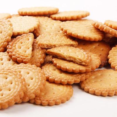 China High Quality Ningbo JILIDA Low-CARB Taster Healthy Milk Sweet Kids Baby Round Shape Biscuits And Salted Cheap Milk Biscuit for sale