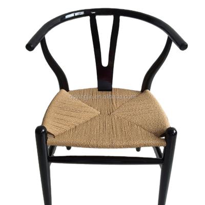 China EUROPEAN Wishbone Y Style Walnut Ash Wood Chair for sale