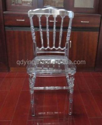 China Traditional Wholesale Resin Napoleon Chair For Wedding And Party for sale