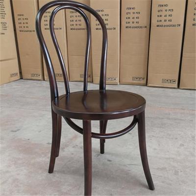 China Strong Bentwood Chairs For Sale Event Wooden Bentwood Vintage Style U Chair thonet Wedding Stackable Dining Chairs for sale