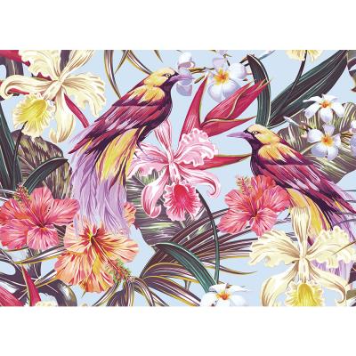 China DIY TOY Wholesale Bird Paradise 1000 Pieces Drop Shopping Gift Game DIY Puzzle for sale