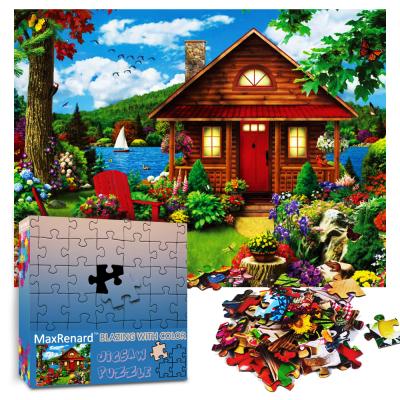 China DIY TOY Jigsaw Puzzles 750 Pieces of Intellectual Parent-child Toy Manufacturer Custom Wholesale Import for sale