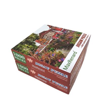 China DIY TOY Best Quality Jigsaw Puzzles Colmar 1000 pieces for adults landscape for sale