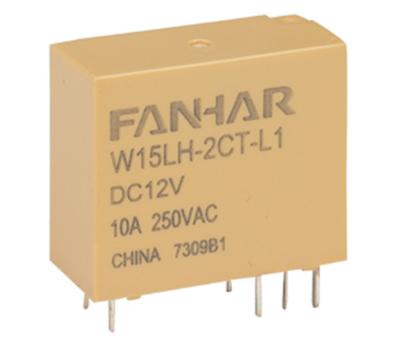 China UL Insulation Class F Magnetic Latching Relay With 2 Sets10A Contact Switching Capability for sale