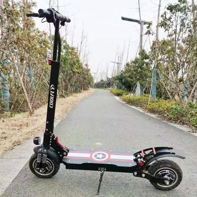 China Newest Fashion Men's Lithium Battery 48V 1000W Dual Motors Fat Tire 2000watt Electric Scooter Foldable For Adult EU Warehouse for sale