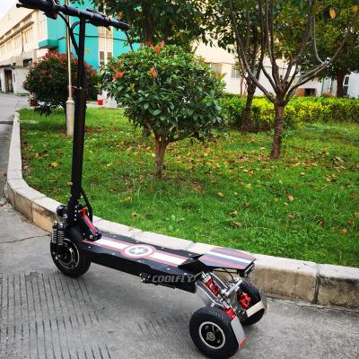 China Unisex Fat Tire 10inch Electric Scooter 800W 1000w 48V 3 Wheel COOLFLY Electric Scooter For Adult Balance Long Range for sale