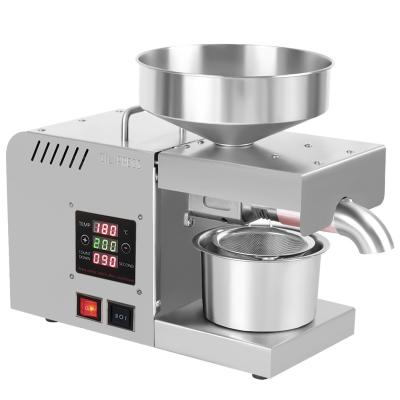 China X5S Mini Automated Hotels Coconut Oil Screw Press Coconut Sesame Palm Oil Press Extraction for sale