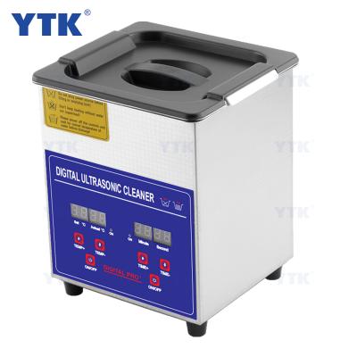 China Hotels YTK-MH-010S Stainless Steel Jewelry 2L Teeth Glass Shenzhen Ultrasonic Cleaner Machine Ultrasonic Fruit Cleaner for sale