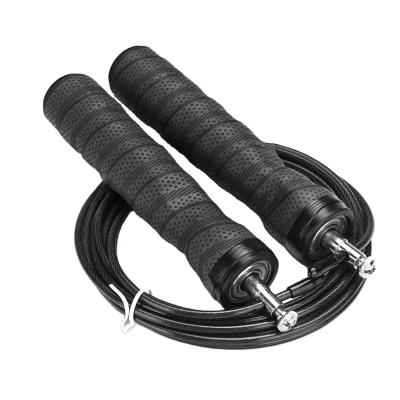 China Premium Quality Steel Wire Adjustable Gym Bodybuilding Jump Rope Fitness Sweat Jump Rope for sale