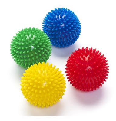 China Massage Customized Multi-Color Spike Massage Ball Set For Muscle Ease for sale