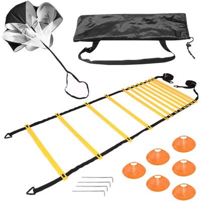 China Adjustable Ladder Disc Training Speed ​​Sports Safety Heavy Duty Agility Umbrella Set Soccer Basketball Speed ​​Agility Training Set for sale