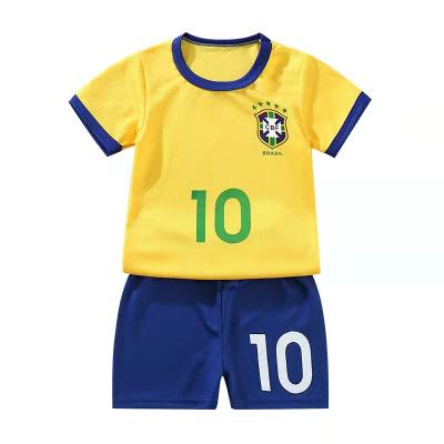 China Custom Adult Kids Soccer Sets Youth Uniform Soccer Jersey For Sale Full Kit With Socks Kids Soccer Jersey for sale