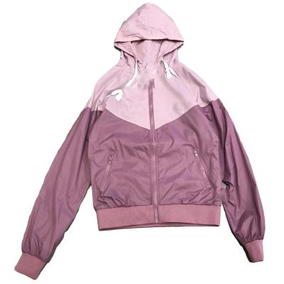 China 2021 Sustainable Autumn Colorblock Streetwear Hip Hop Vintage Anorak Women Clothing Woman Customized Size & Blend Pink Wool Knitted for sale