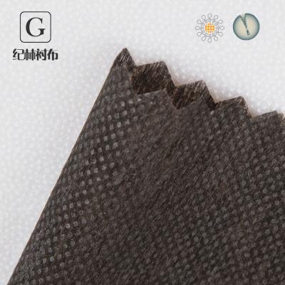 China Hot Sale Anti-Static 100% Polyester Interlining Non Woven Fusible Interlining for sale