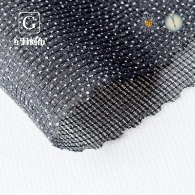 China 122cm / 150cm Adhesive Elastic Width Breathable Feature Knitted Fusible Interlining for sale