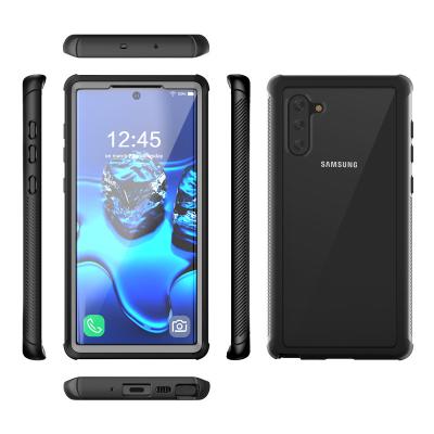 China Heavy Duty Anti-knock Built-in Screen Protectorl Full Body Shockproof Dustproof Rugged Case For Samsung S10 Plus Note 10 Plus for sale