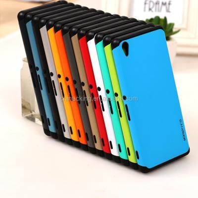 China Plastic +TPU Fashion Hard Armor Case For Sony Xperia Slim Z3 D6603 D6643 D6616 Hybrid Case For Sony Z3 for sale