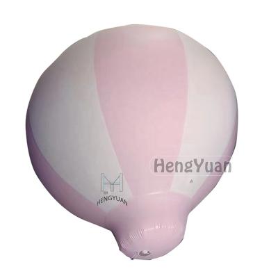 China Light Pink Colorful Advertising Hengyuan Air Balloon 5ft PVC Inflatable Hanging Balloon For Baby Shower Party Decoration for sale