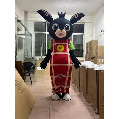 China Hengyuan Bing Adult Mascot Costume Of Rabbit Cosplay/Grey Rabbit Mascot Costume For Party for sale