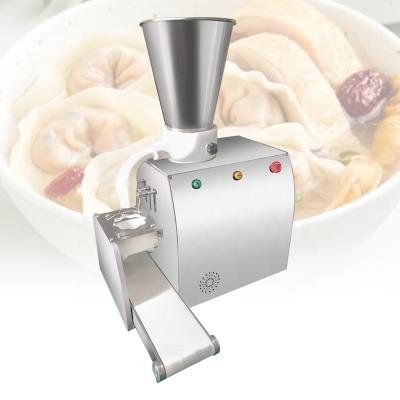 China food & Beverage Factory Desktop Small Electric Dumpling Making Machine With Conveyor Belt for sale