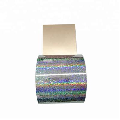 China Abrasion Resistance China Factory Holographic Glitter Film With Printed On Sale for sale