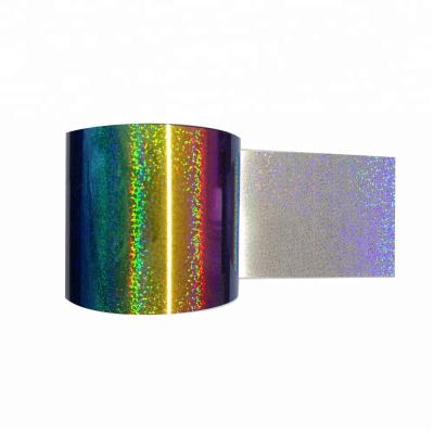 China Abrasion Resistance China Factory PET Rainbow Glitter Film Rolls On Sale for sale