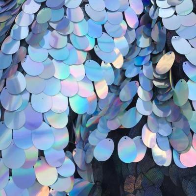 Cina 2019 Reversible Shimmer Sequin Tablecloth Moisture Proof Wall Panel in vendita