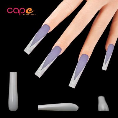 China 2022 New Design Knail New Product Full Cover 3XL Square Long Press On Artificial Nail Nail Tips for sale