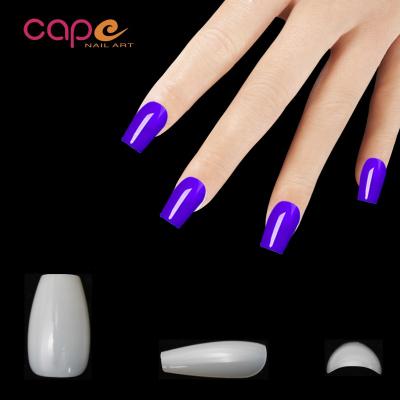 China Easy Apply Knail Finger Decorating Stick On Nails Acrylic Press On Nail Full Coverage Provides Short Coffin Nails for sale