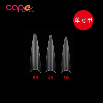 China New Design Style Hot Selling Refill Pack 3 Sizes Fake Nail Stiletto Only For Girls Fashion High Quality for sale