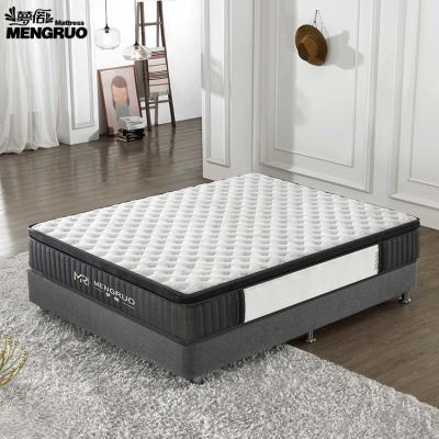 China Foldable Double Bed Manufacturer Hot Sale Hotel King Size Spring Foam Mattress for sale