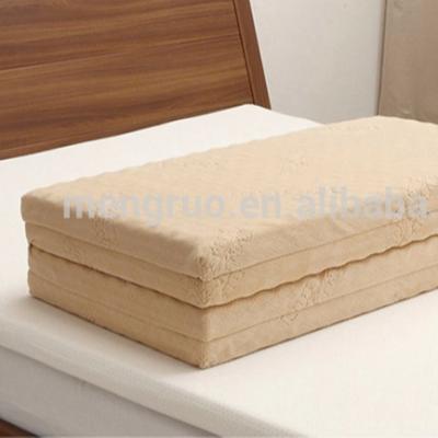 China Foldable Matress manufacturer with 15 years experience memory foam 4 fold mattress sold all over the world for sale