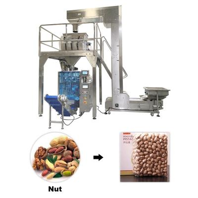 China Automatic Multifunctional Food Rice Beans Nuts Meat Ball Filling Weighing Vacuum Bag Food Products Granular Packaging Machine for sale