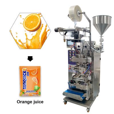 China Automatic Food Stick Sachet Juice Oil Filling Liquid Packaging Machine With Servo Pump for sale