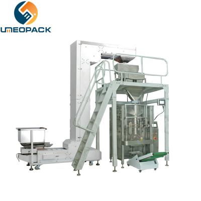 China Automatic Food Ice Cube Packing Machine Multihead Weigher Packaging Machine for sale