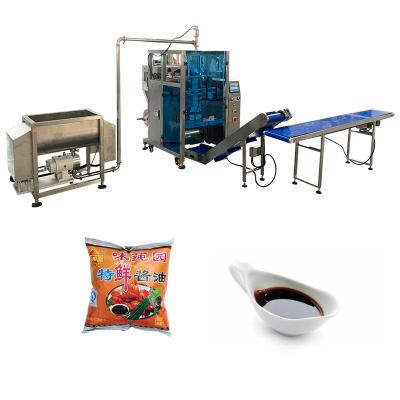 China 10g 20g 50g 100g 250g 500g 1kg Food Sachet Hotel Hair Dye Shampoo Liquid Filling Packaging Machine for sale