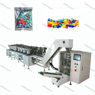 China Food Hardware Automatic Multifunctional Bolt Nail Pellet Screw Toys Counting Packing Machine for sale