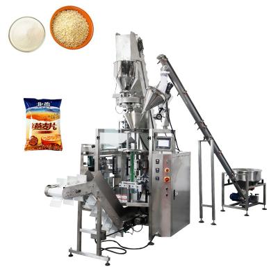 China High Speed ​​Sugar Powder Granule Aluminum Foil Pouch Food Flour Mixing Packing Filling Machine for sale