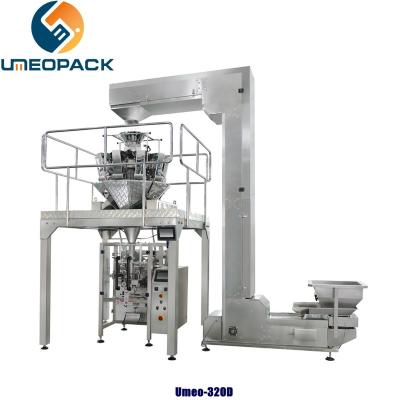 China CLOTHING Potato Chips Food Multihead Weigher Packing Machine Snack Packing Machine for sale