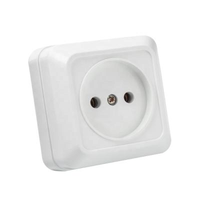 China 1 residential/general purpose 2P strip/wall surface outlet for sale