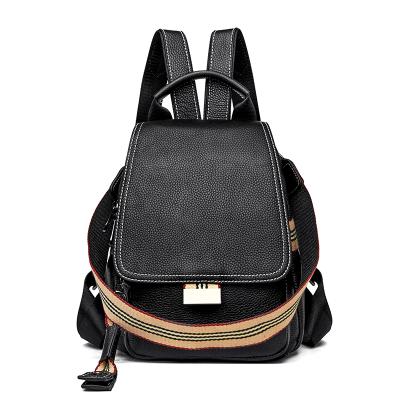 China Original Factory Women's Mini Backpack Pop Korean Small Genuine Leather Genuine Leather Backpacks Diary and Travel Rucksack Backpack for Girl for sale