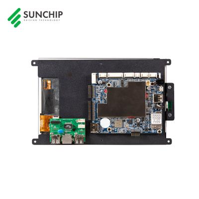 China AD-07E Módulo de pantalla LCD táctil de 7 pulgadas con WiFi LAN BT Rockchip PX30 para pantalla Android en venta