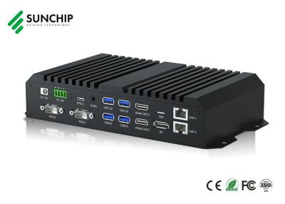 China Industrial RK3588 WIFI 6 HD In DP HD Out 8K Video Decode Media Box Android com 64GB Rom à venda