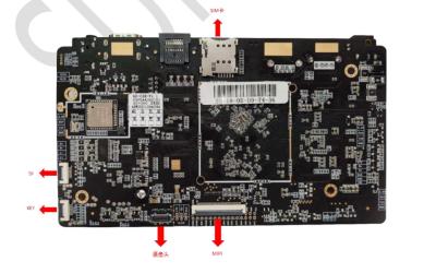 Cina Rk3566 Circuito Pcba Supporto WIFI BT LAN 4G POE Scheda di sviluppo Android in vendita