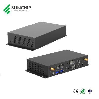 China caja metálica Android comercial Media Player de la caja RK3568 de Media Player de la señalización de 4k Digitaces en venta