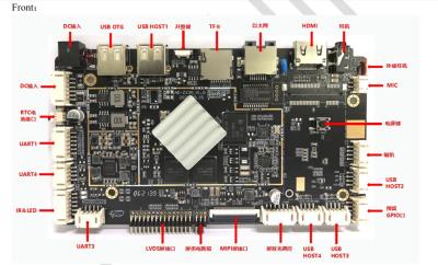 China Android 7-10 Display PCB Board 4G LTE Mini PCIE Advertising Motherboard Embedded Industrial Digital Menu Board Te koop