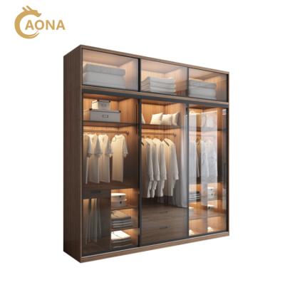 China Customized modern clothes wardrobe bedroom wardrobe closet wardrobe for sale